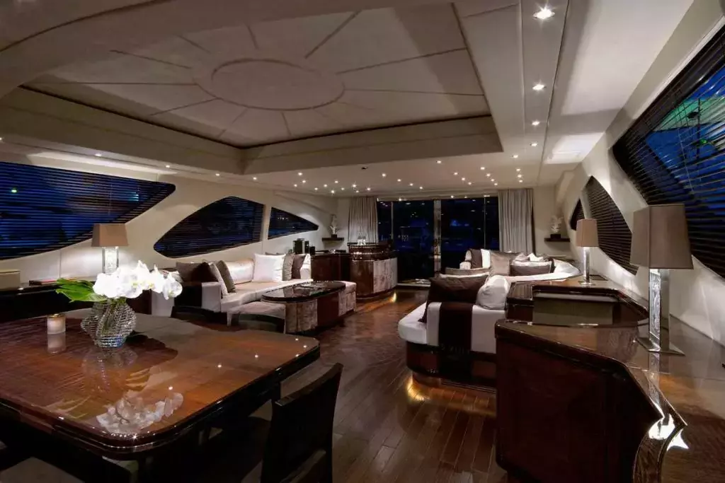 Jomar by Mangusta - Special Offer for a private Superyacht Charter in Cannes with a crew