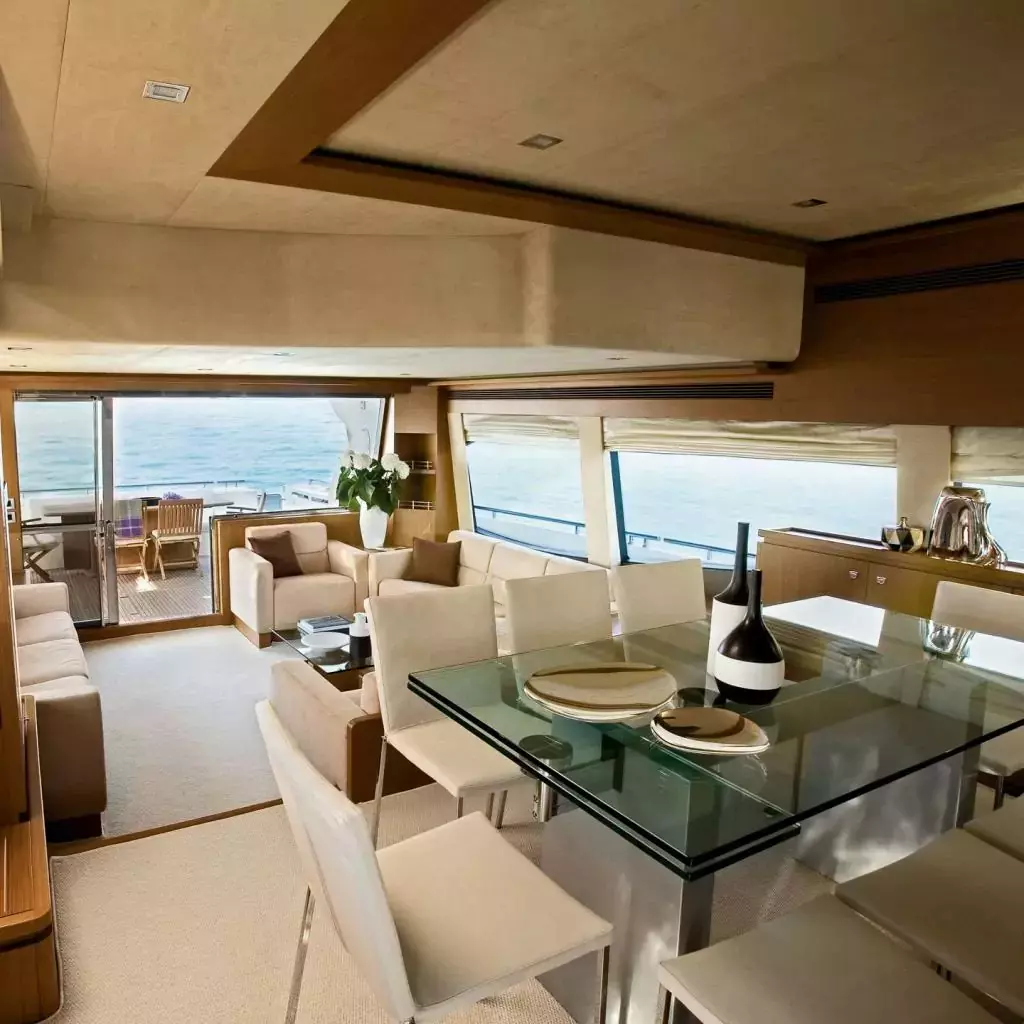 Lavitalebela by Ferretti - Top rates for a Charter of a private Motor Yacht in France