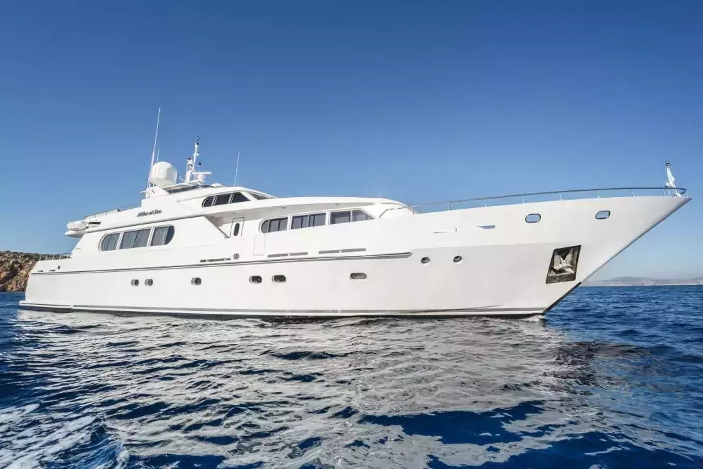 Milos at Sea by Codecasa - Special Offer for a private Motor Yacht Charter in Corfu with a crew