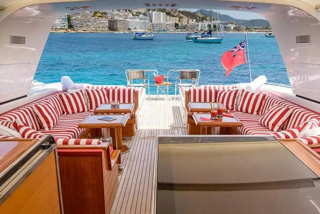 Minu Luisa by Mangusta - Special Offer for a private Motor Yacht Charter in Ibiza with a crew