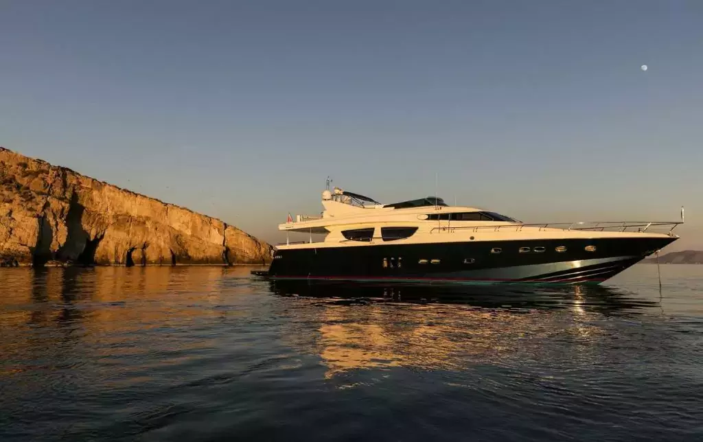 Mythos by Posillipo - Special Offer for a private Motor Yacht Charter in Mykonos with a crew