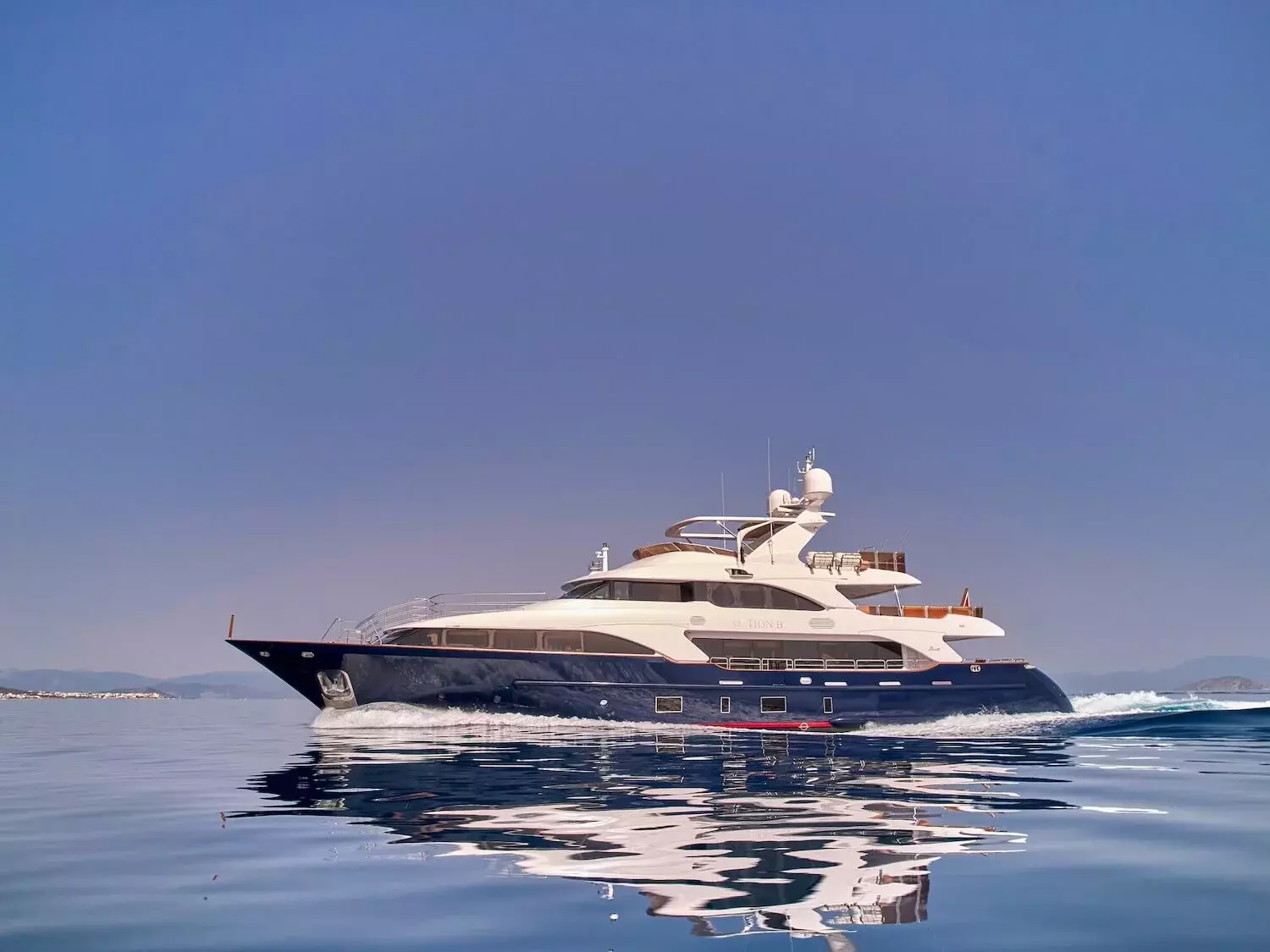 Option B by Benetti - Special Offer for a private Superyacht Charter in Lavrion with a crew