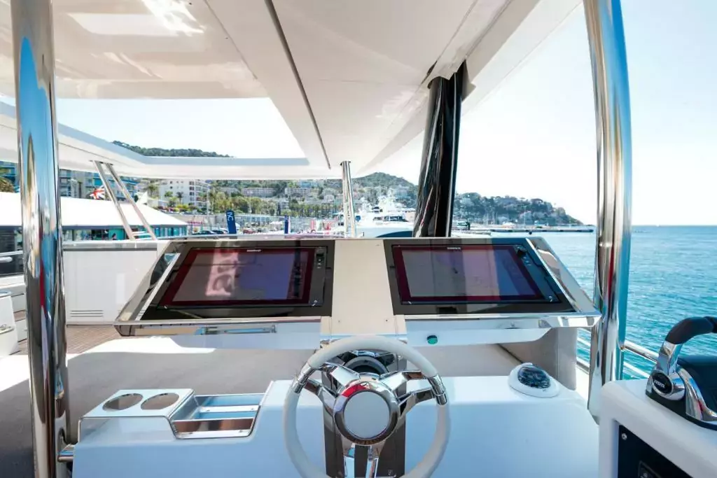 Oryxa by Lagoon - Special Offer for a private Sailing Catamaran Charter in St-Jean-Cap-Ferrat with a crew