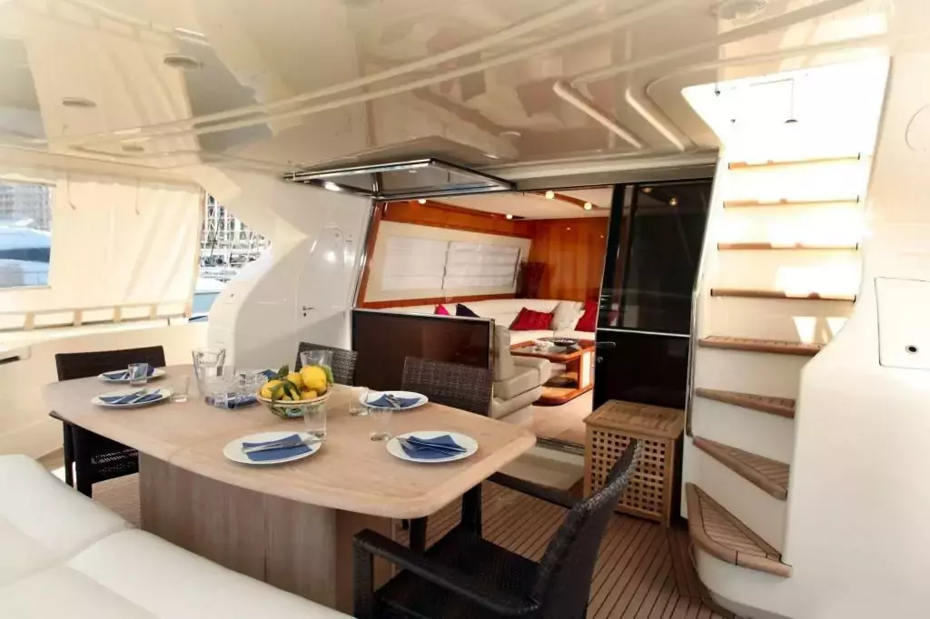 Pampero by Ferretti - Special Offer for a private Motor Yacht Charter in Valletta with a crew