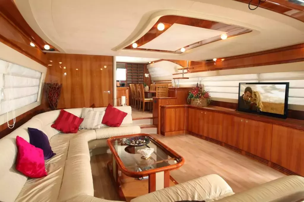 Pampero by Ferretti - Special Offer for a private Motor Yacht Charter in Rome with a crew