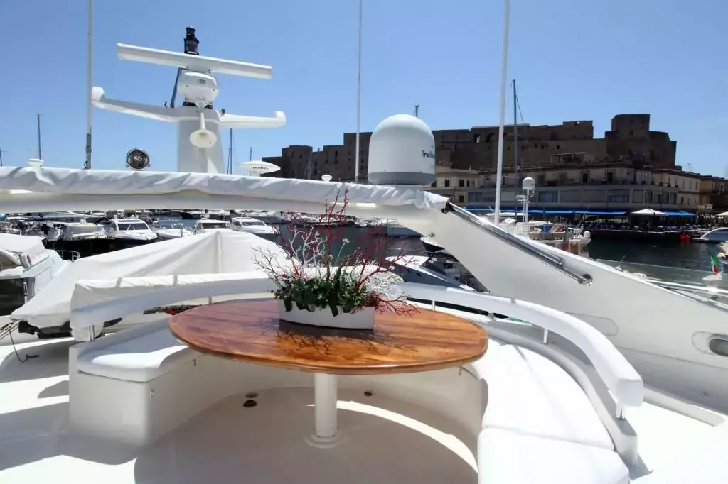 Pampero by Ferretti - Special Offer for a private Motor Yacht Charter in Gozo with a crew