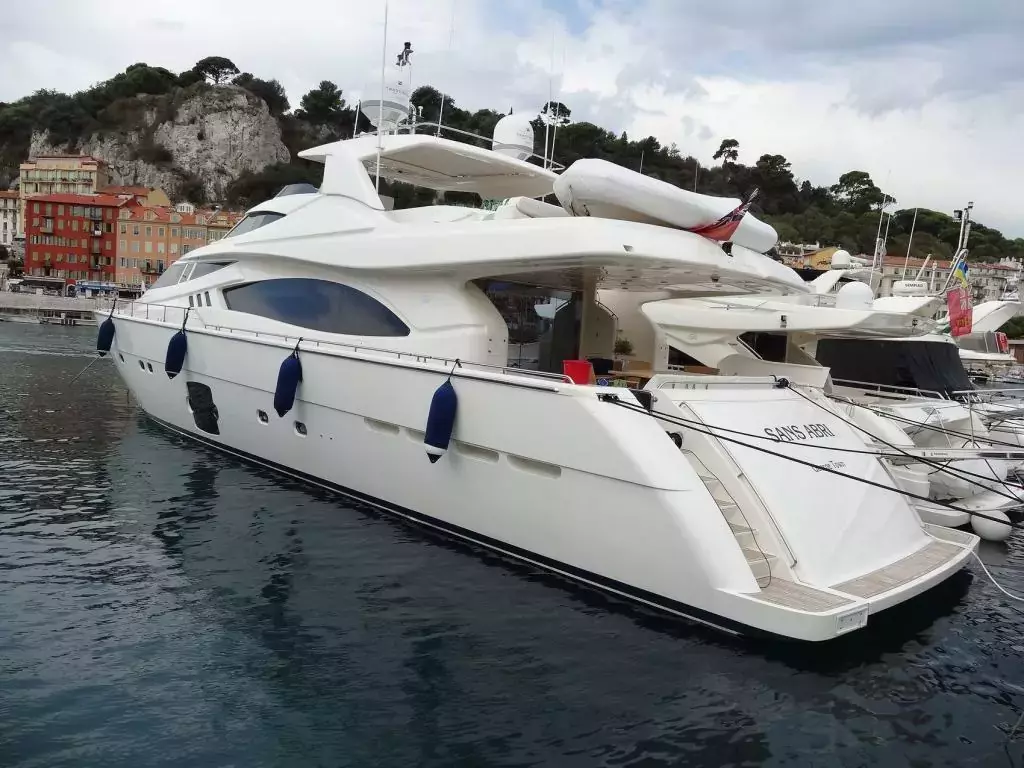 Porthos Sans Abri by Ferretti - Special Offer for a private Motor Yacht Charter in Antibes with a crew