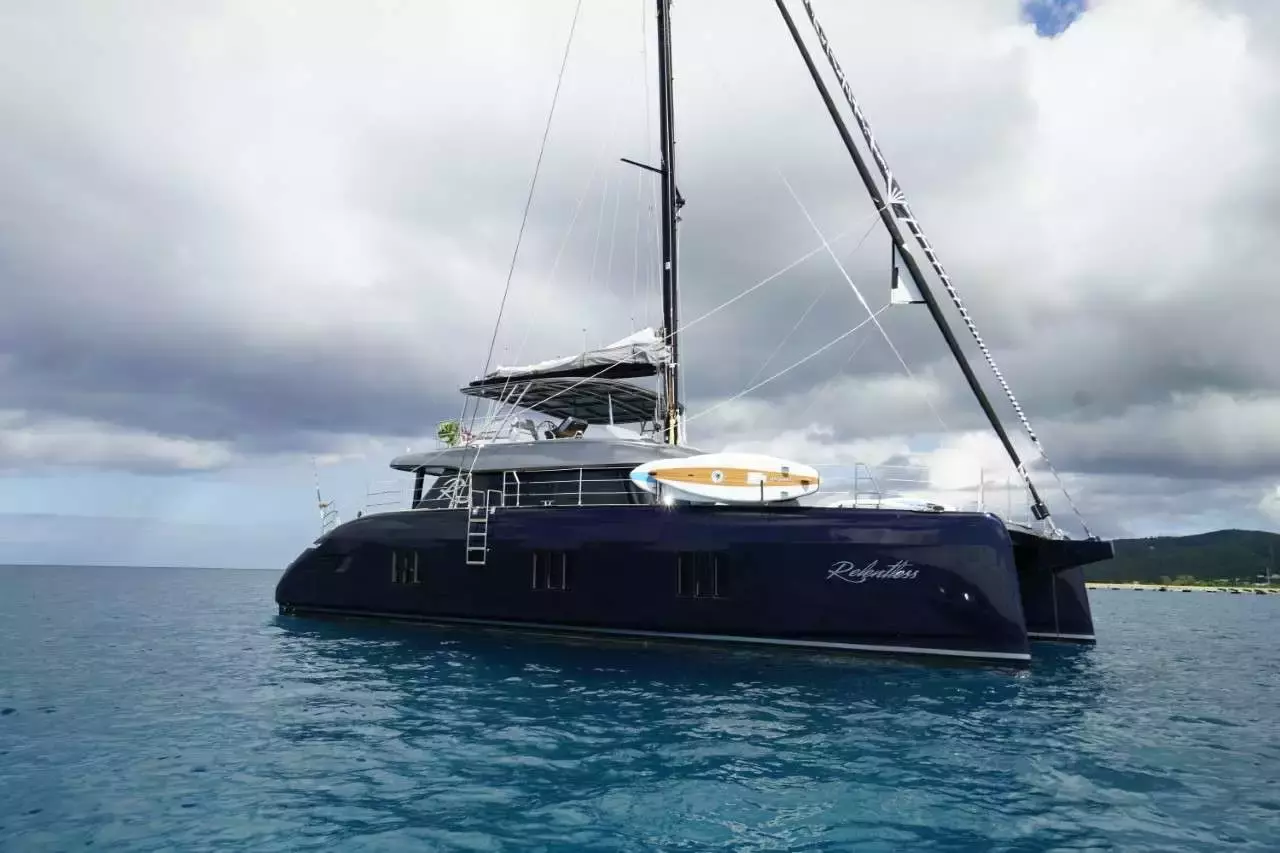 Relentless by Sunreef Yachts - Private Sailing Catamaran Charter in USVI – Special Offer at Boatcrowd
