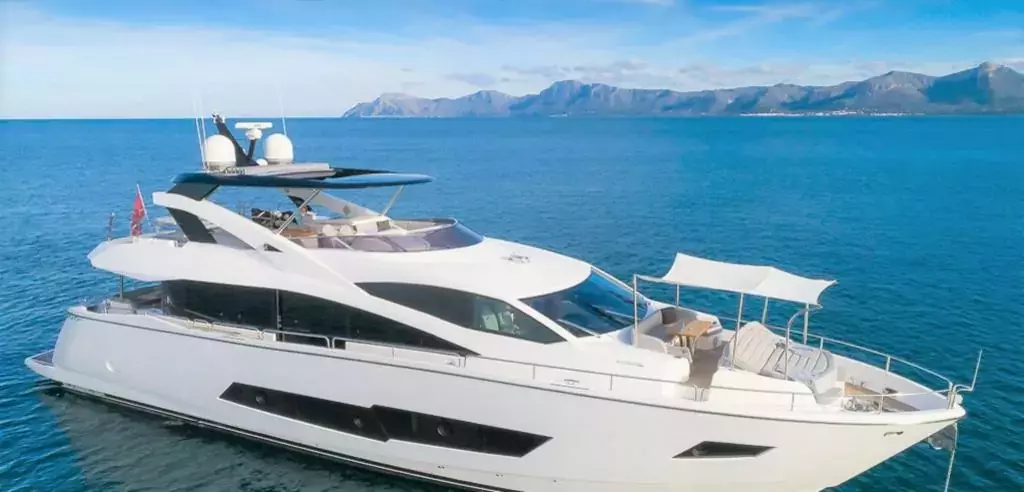 Rush X by Sunseeker - Special Offer for a private Motor Yacht Charter in Mallorca with a crew