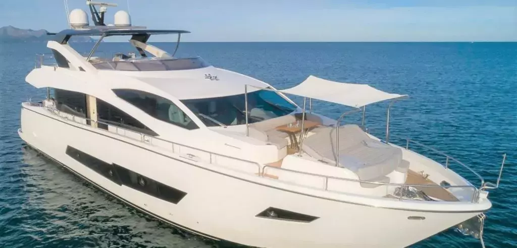 Rush X by Sunseeker - Special Offer for a private Motor Yacht Charter in Formentera with a crew
