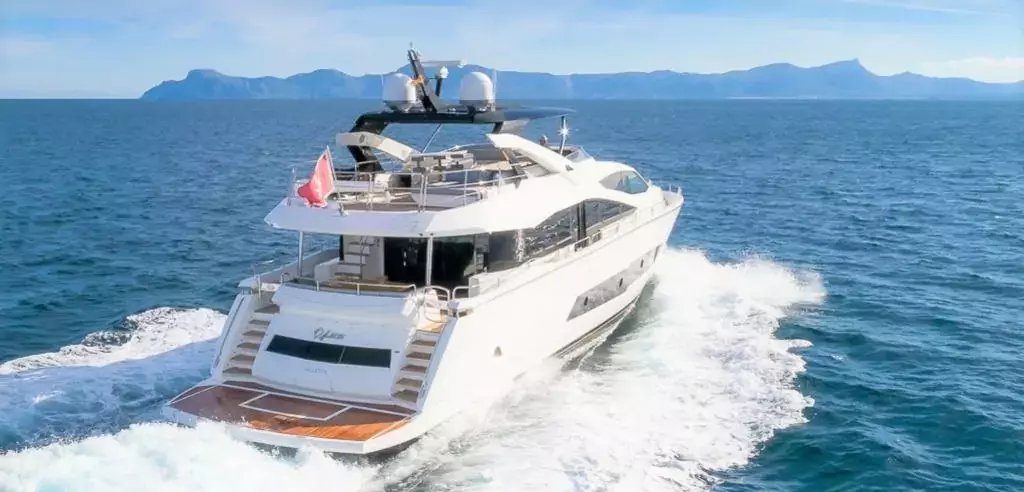 Rush X by Sunseeker - Special Offer for a private Motor Yacht Charter in Denia with a crew
