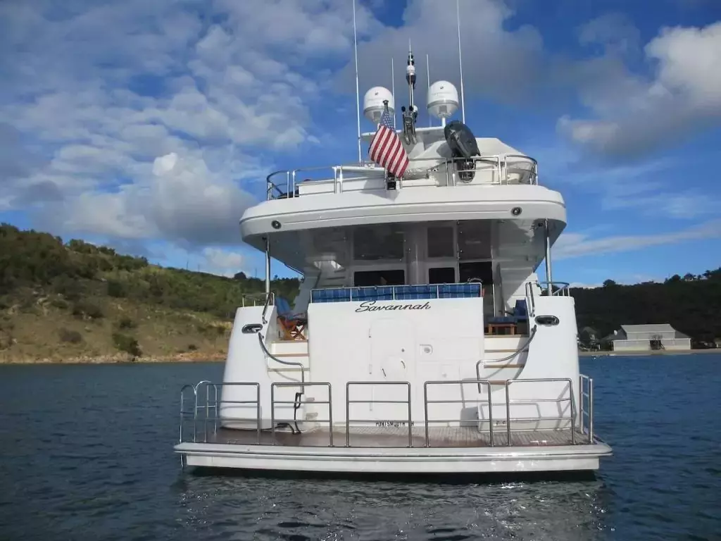 Savannah by Intermarine - Special Offer for a private Motor Yacht Charter in St Thomas with a crew