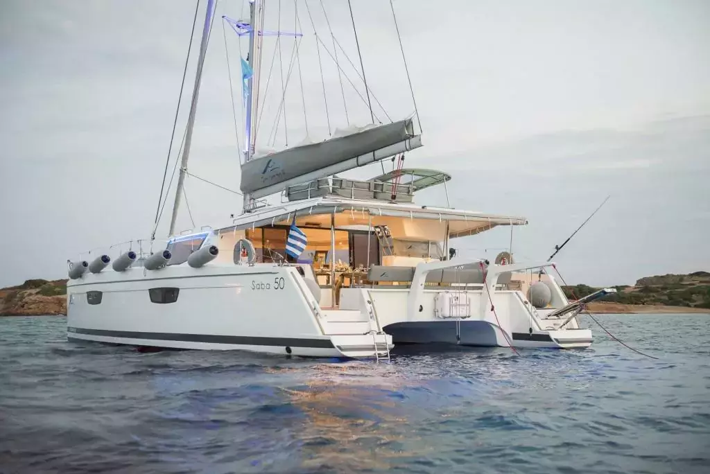 Sea Energy V by Fountaine Pajot - Special Offer for a private Sailing Catamaran Rental in Santorini with a crew