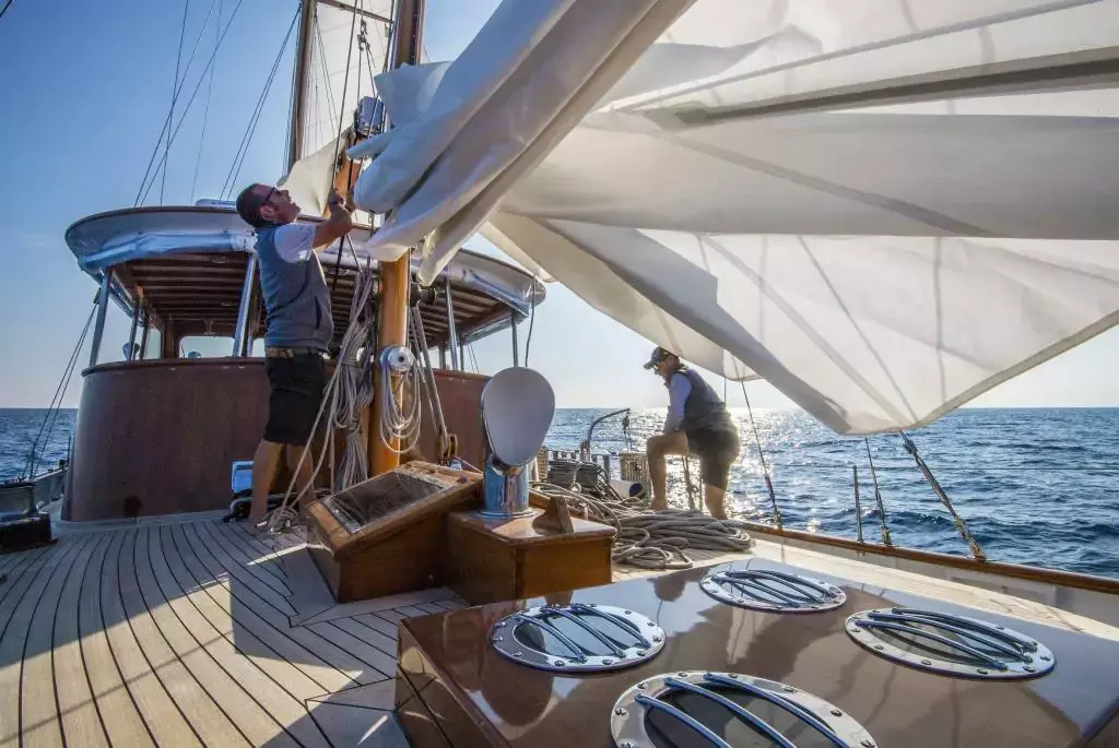 Sea Prince by Abeking & Rasmussen - Special Offer for a private Motor Sailer Charter in Beaulieu-sur-Mer with a crew