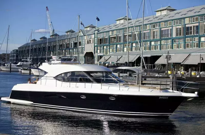 Seaduction by Riviera - Special Offer for a private Motor Yacht Charter in Tasmania with a crew