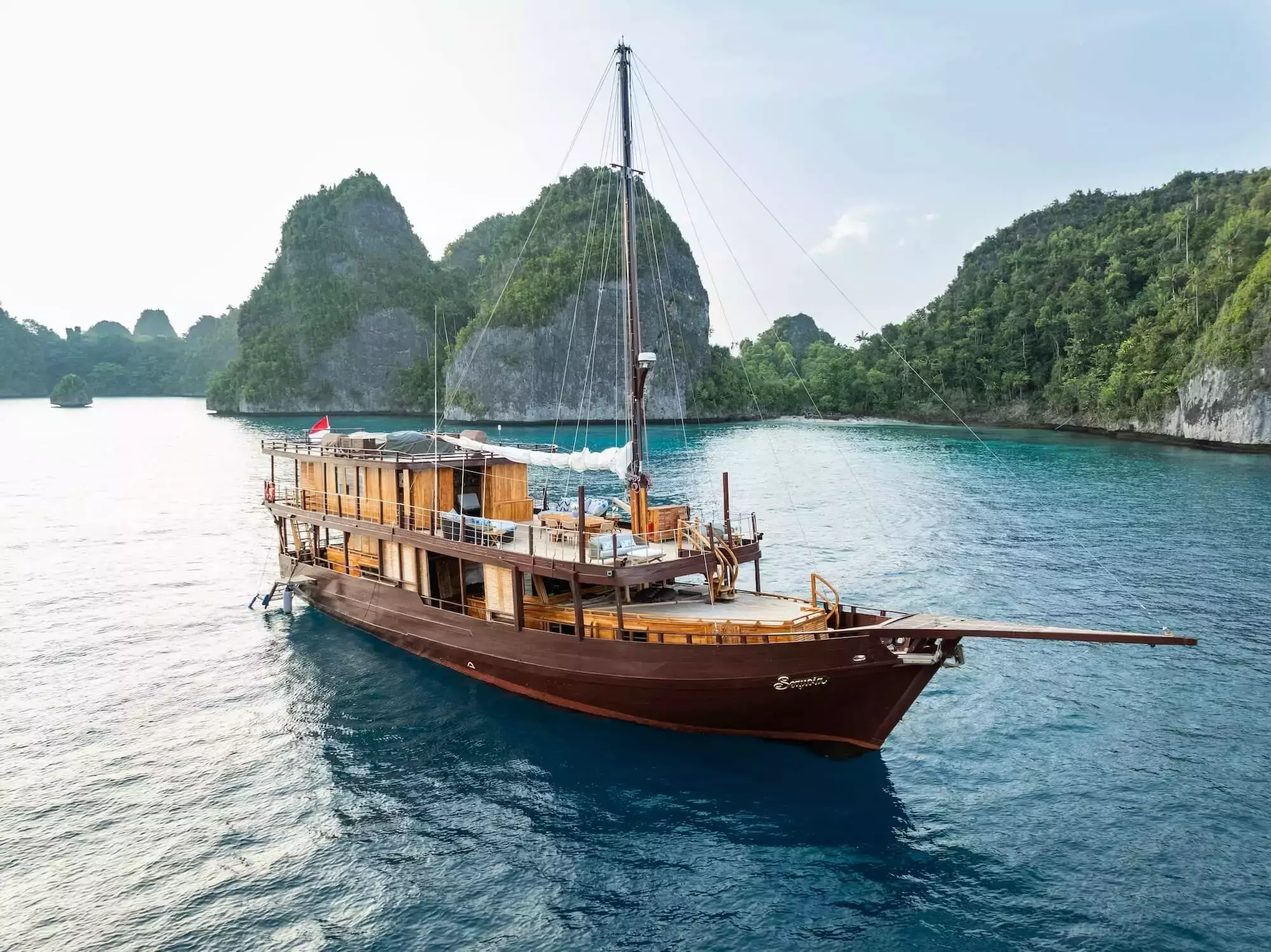 Sequoia by Bugis - Special Offer for a private Motor Sailer Charter in Komodo with a crew