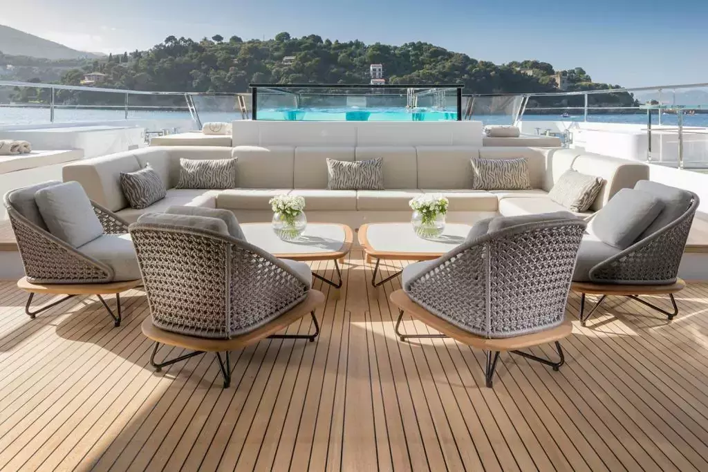 Seven Sins by Sanlorenzo - Special Offer for a private Superyacht Charter in Fort-de-France with a crew