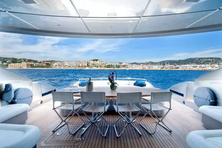 Shooting Star by Pershing - Special Offer for a private Motor Yacht Charter in Cannes with a crew