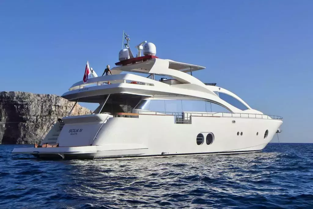 Sicilia IV by Aicon - Special Offer for a private Motor Yacht Charter in Ibiza with a crew