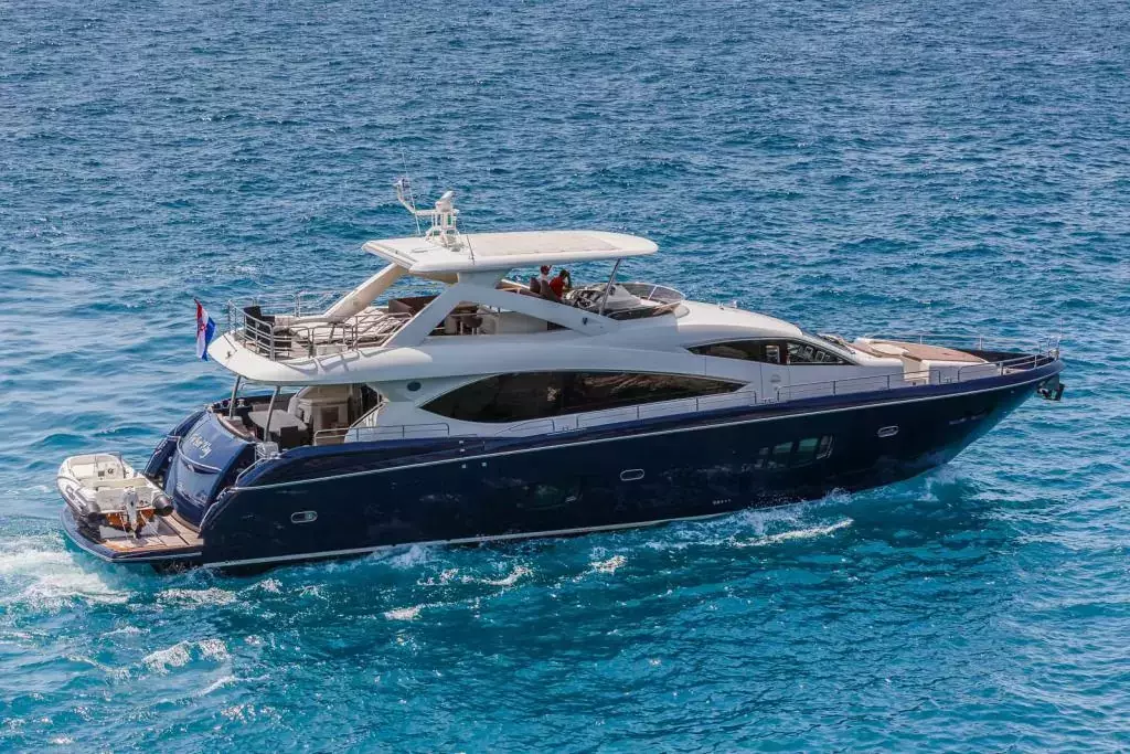 The Best Way by Sunseeker - Special Offer for a private Motor Yacht Charter in Split with a crew
