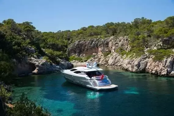 Tiger Lily of London by Pershing - Special Offer for a private Motor Yacht Charter in Ibiza with a crew
