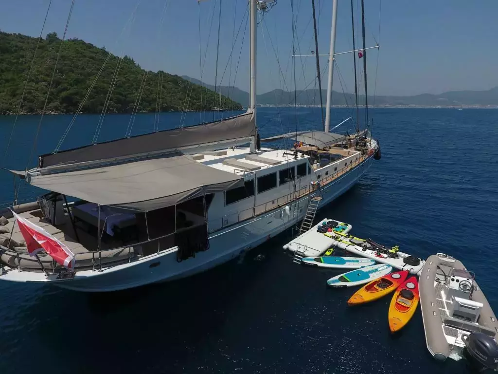 White Soul by Bodrum Shipyard - Top rates for a Charter of a private Motor Sailer in Turkey