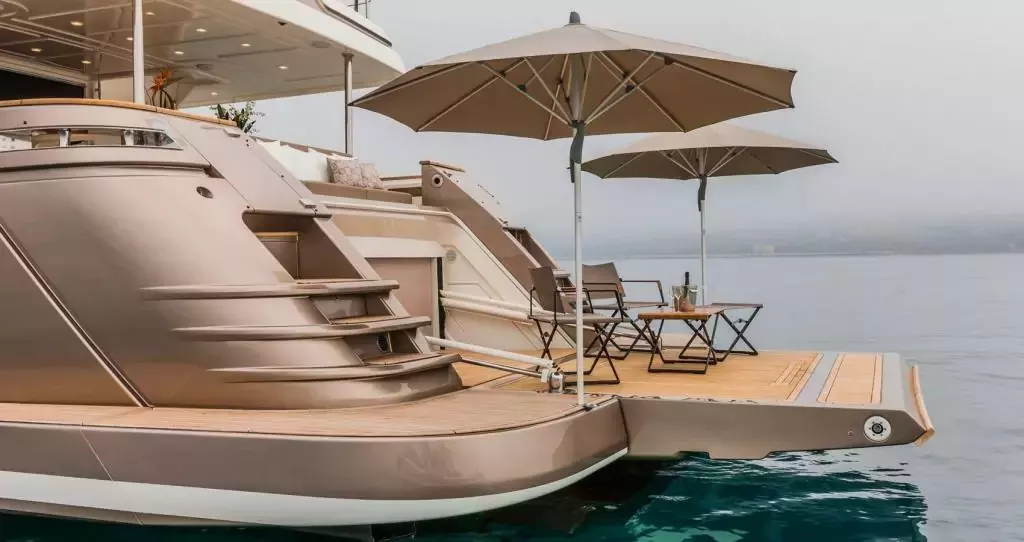 Yvonne by Ferretti - Special Offer for a private Motor Yacht Charter in Nice with a crew