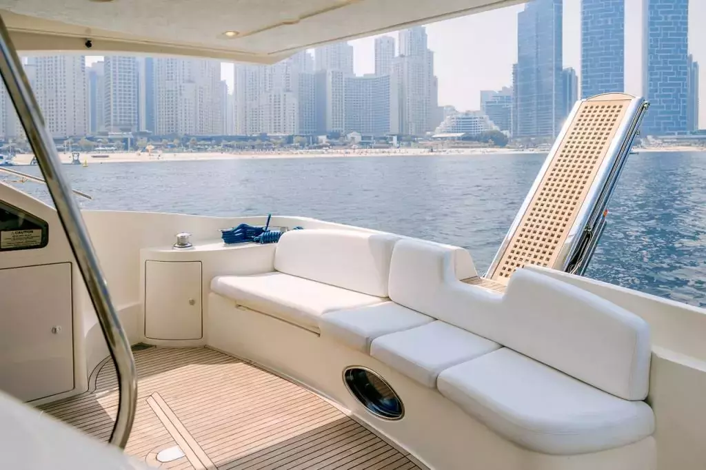 Monica by Azimut - Special Offer for a private Motor Yacht Charter in Dubai with a crew