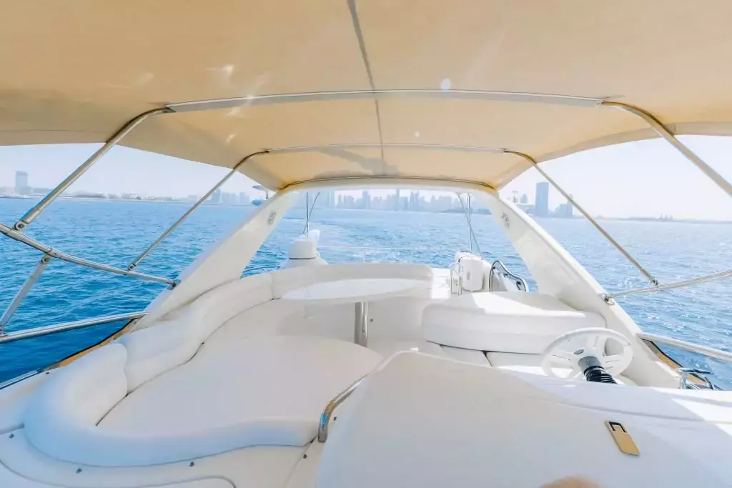White Pearl by Azimut - Special Offer for a private Motor Yacht Charter in Dubai with a crew