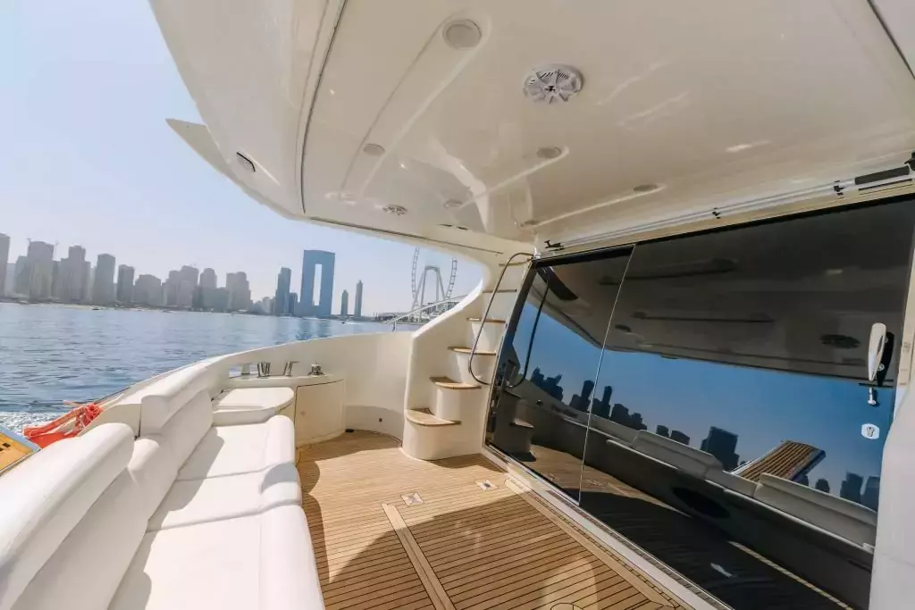 WhitePearl by Azimut - Special Offer for a private Motor Yacht Charter in Sharjah with a crew