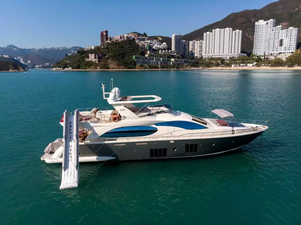 Amazing Grace by Azimut - Top rates for a Charter of a private Motor Yacht in Hong Kong