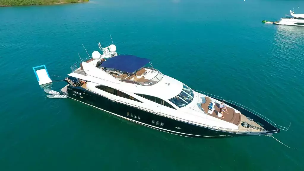 Mogul by Sunseeker - Special Offer for a private Motor Yacht Charter in Aberdeen with a crew