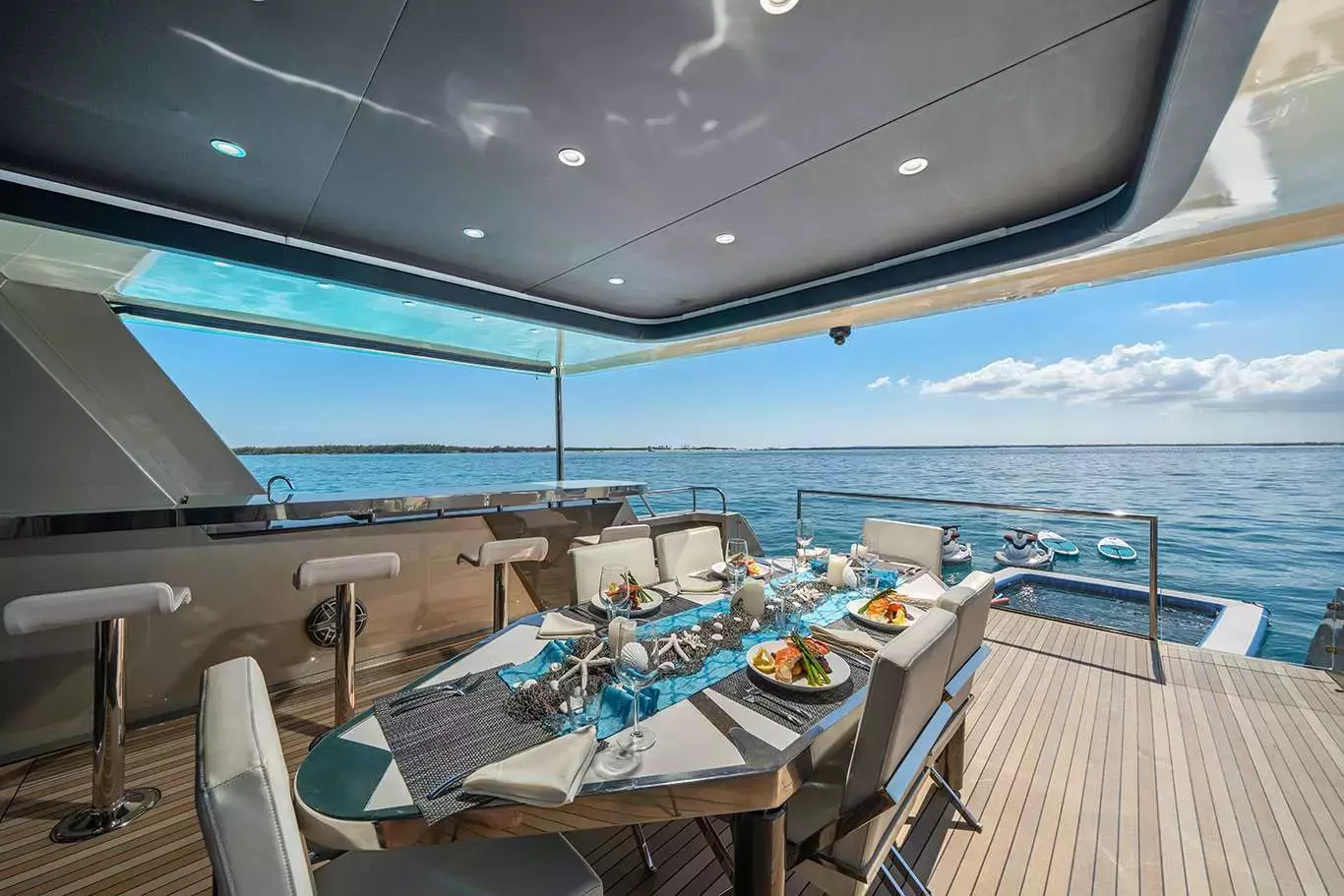 Julianne by Crescent Yachts - Top rates for a Charter of a private Motor Yacht in Bahamas