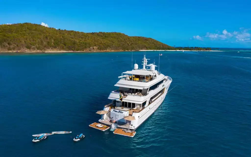 Pure Bliss by Burger Boat - Special Offer for a private Superyacht Charter in Gustavia with a crew