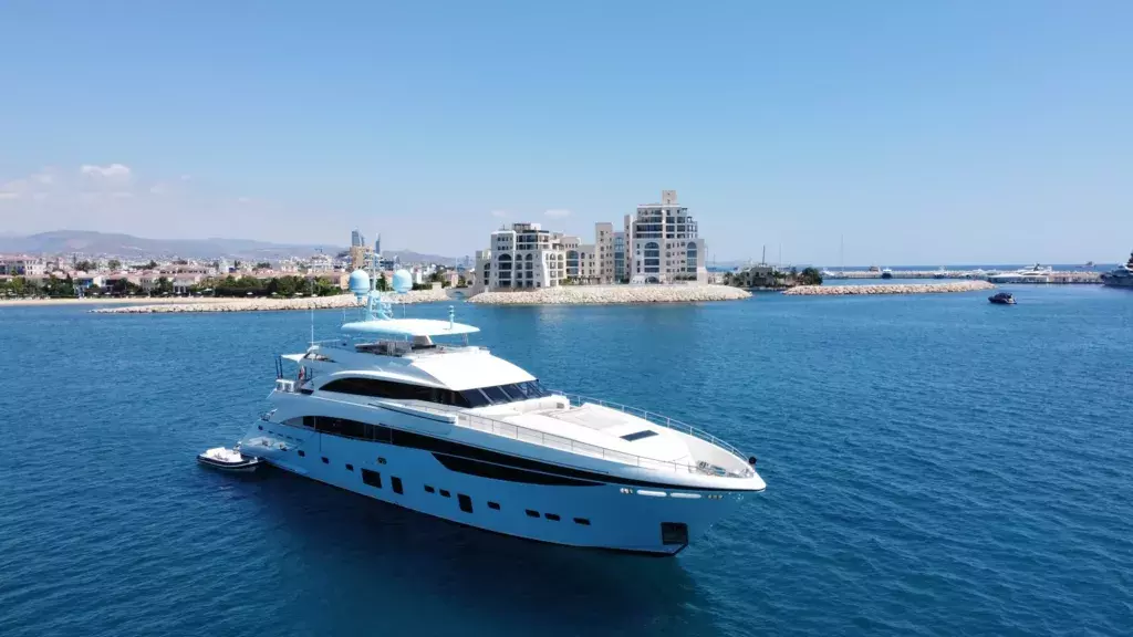 Le Verseau by Princess - Special Offer for a private Superyacht Charter in Larnaca with a crew