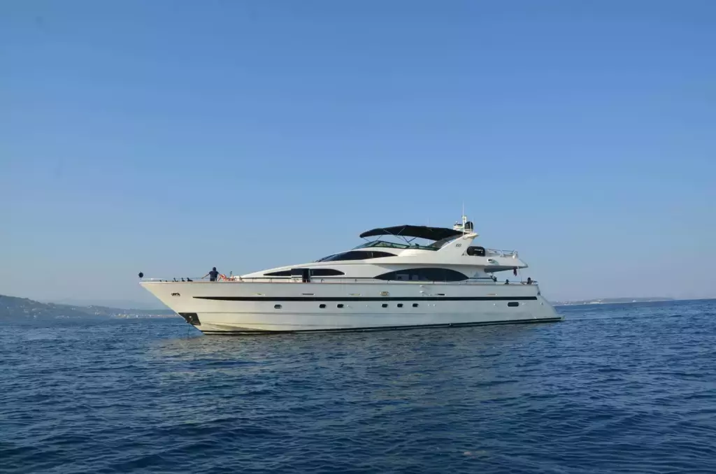 Accama Delta by Azimut - Special Offer for a private Motor Yacht Charter in Golfe-Juan with a crew