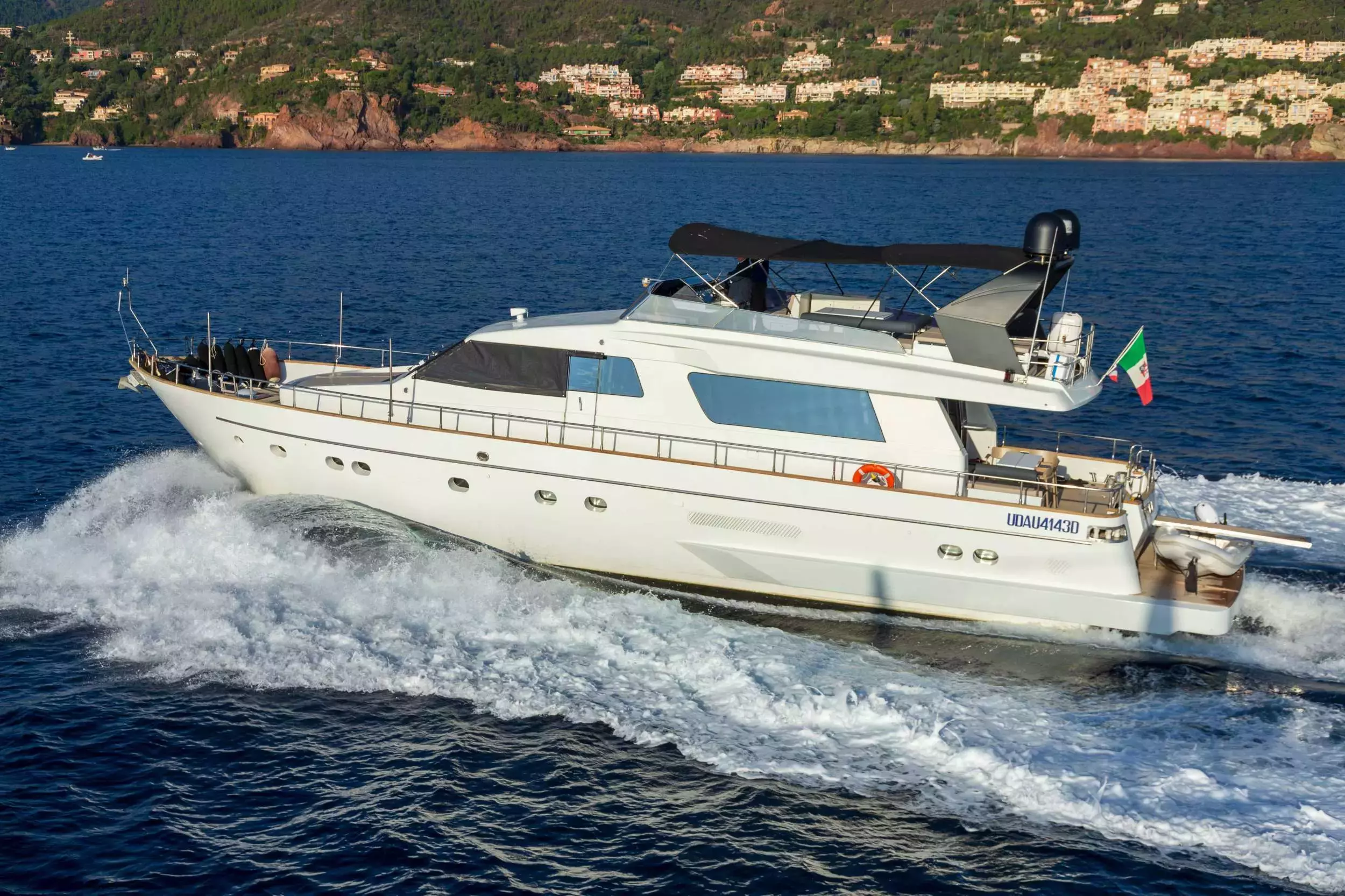 All we need by Sanlorenzo - Special Offer for a private Motor Yacht Charter in St-Jean-Cap-Ferrat with a crew