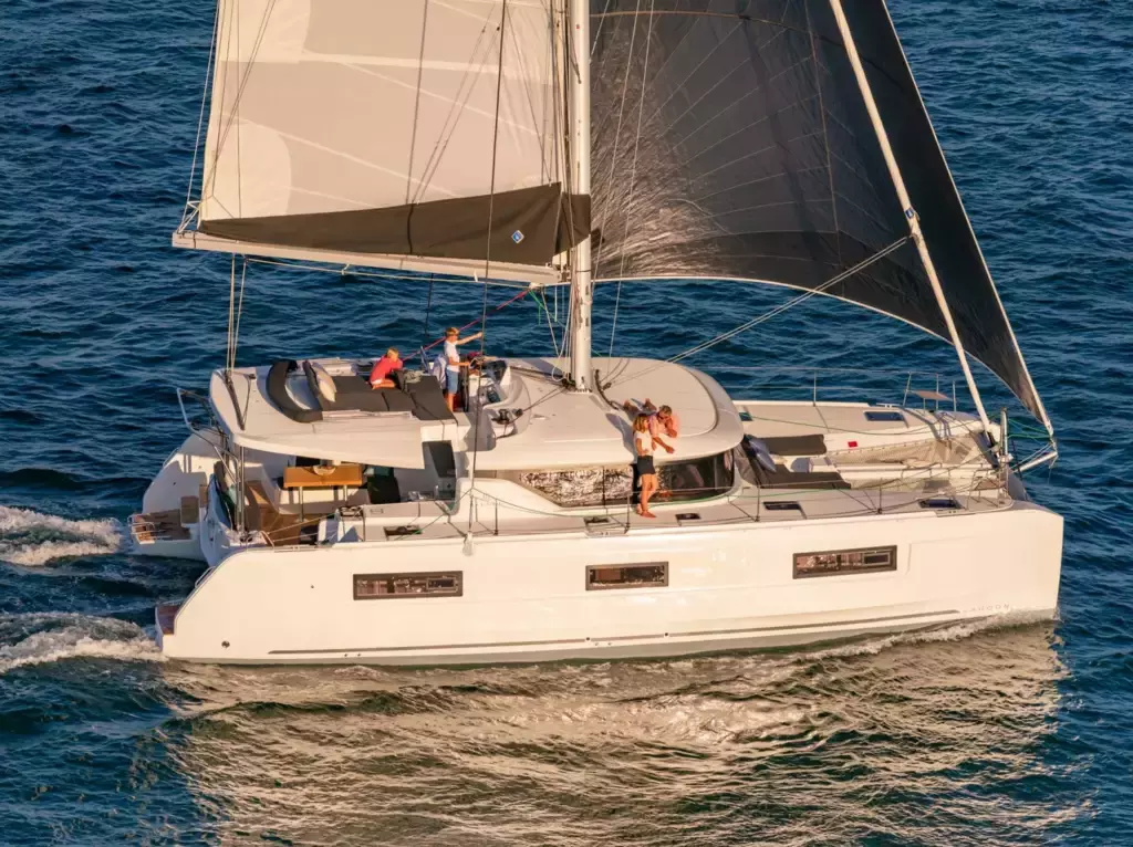 Lagoon 460 by Lagoon - Special Offer for a private Sailing Catamaran Charter in Bora Bora with a crew