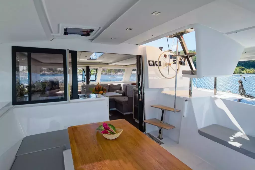 Lucia 400 by Fountaine Pajot - Special Offer for a private Sailing Catamaran Charter in Bora Bora with a crew
