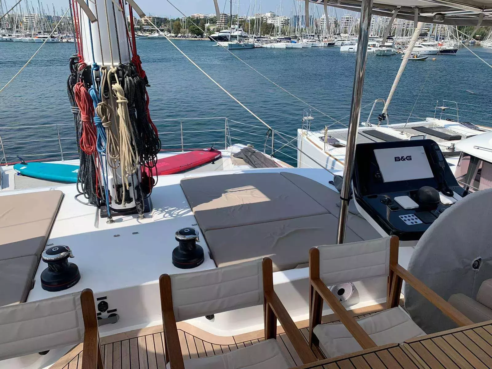 Adara by Sunreef Yachts - Special Offer for a private Sailing Catamaran Rental in Crete with a crew