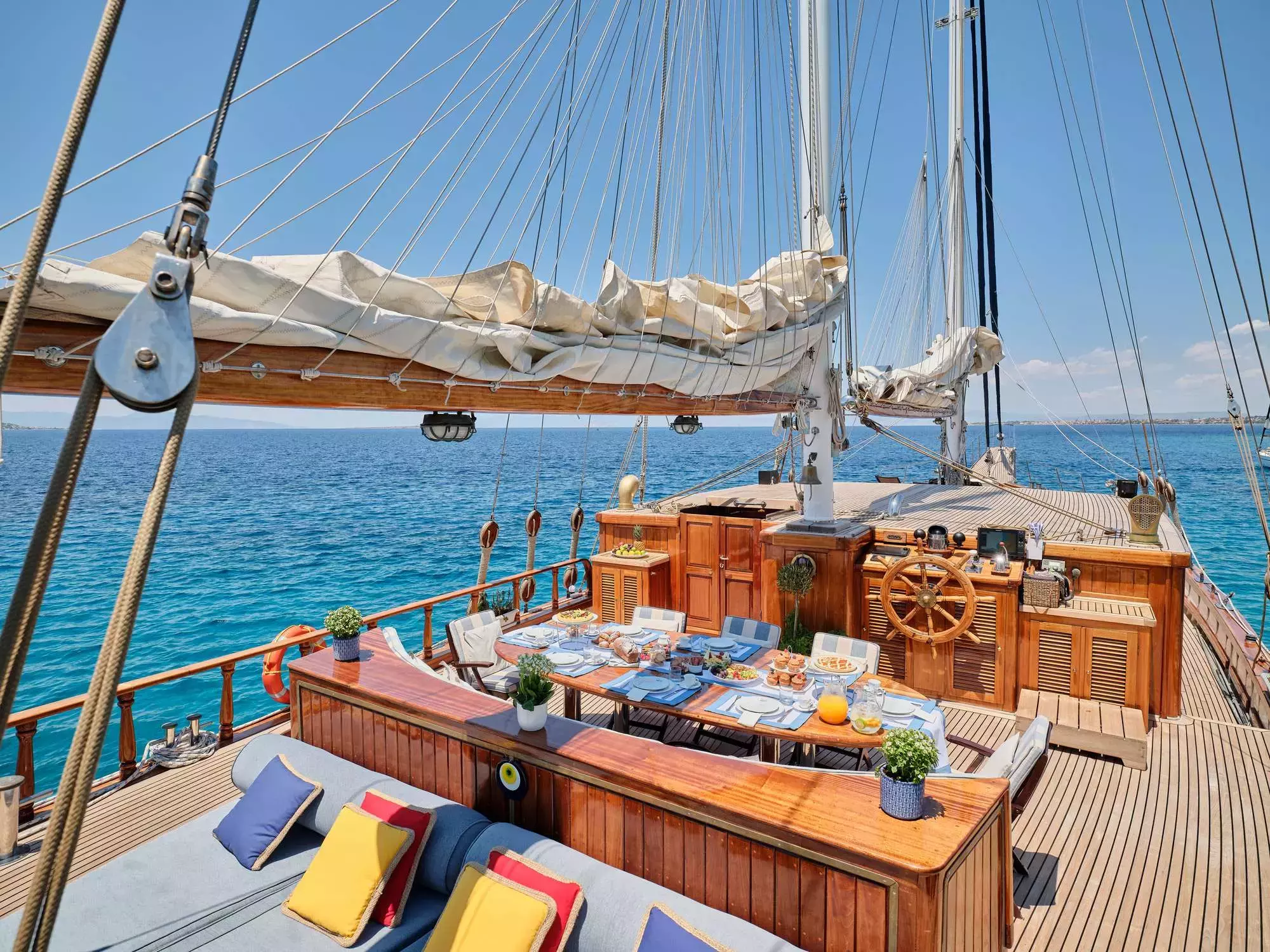 Myra by Ege Yat - Special Offer for a private Motor Sailer Charter in Sifnos with a crew