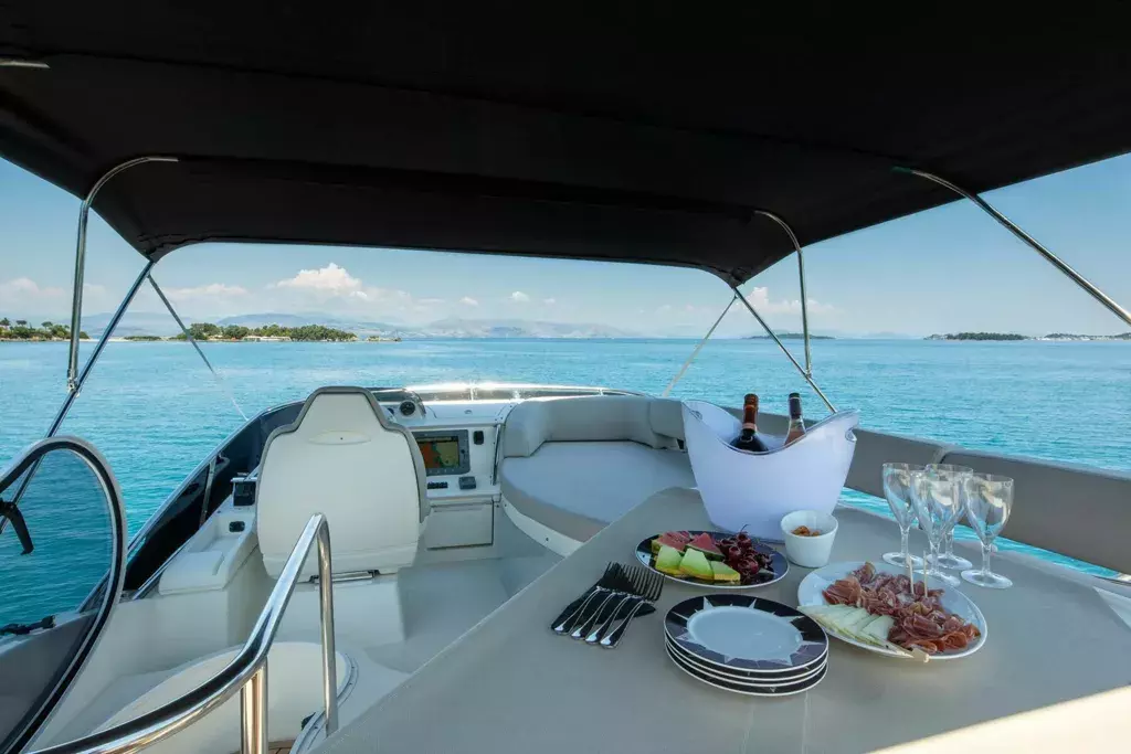 Shine IV by Azimut - Special Offer for a private Motor Yacht Charter in Corfu with a crew