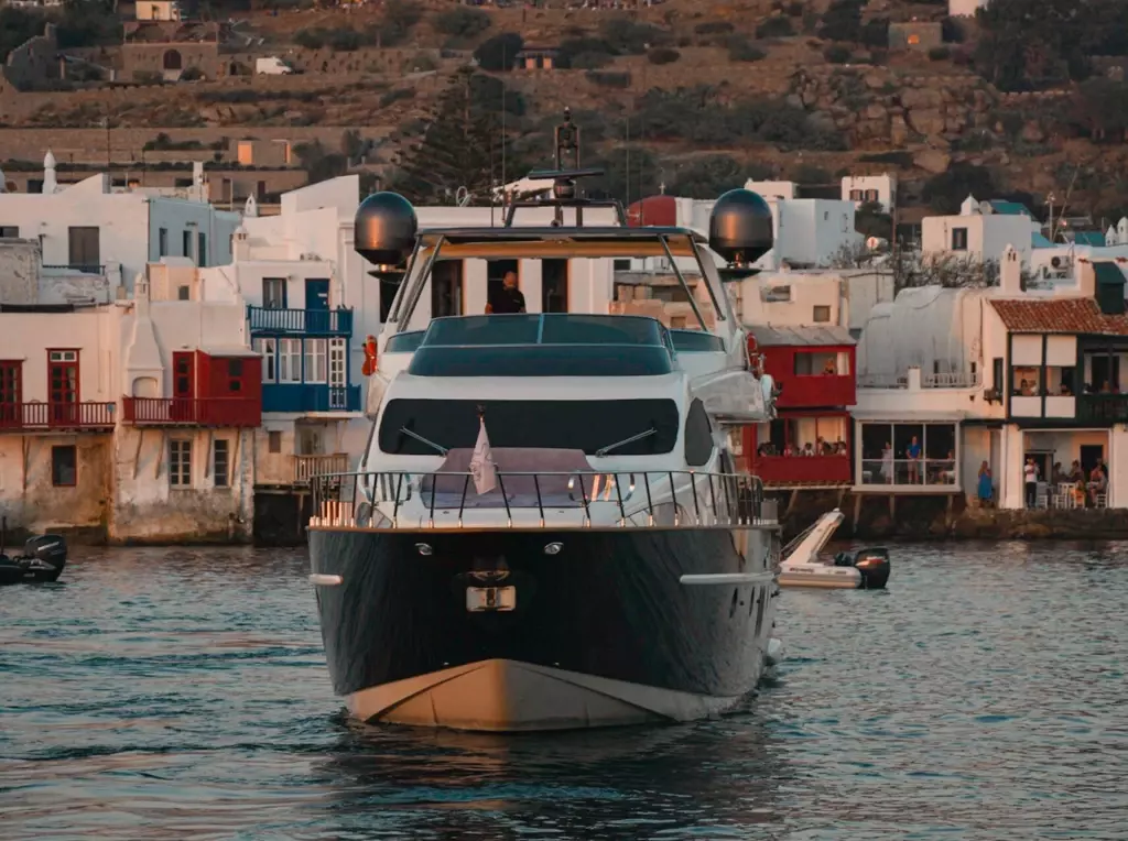 YL One by Azimut - Special Offer for a private Motor Yacht Charter in Paros with a crew