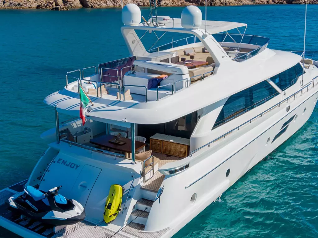 Enjoy by Marco Polo - Special Offer for a private Motor Yacht Charter in Sardinia with a crew