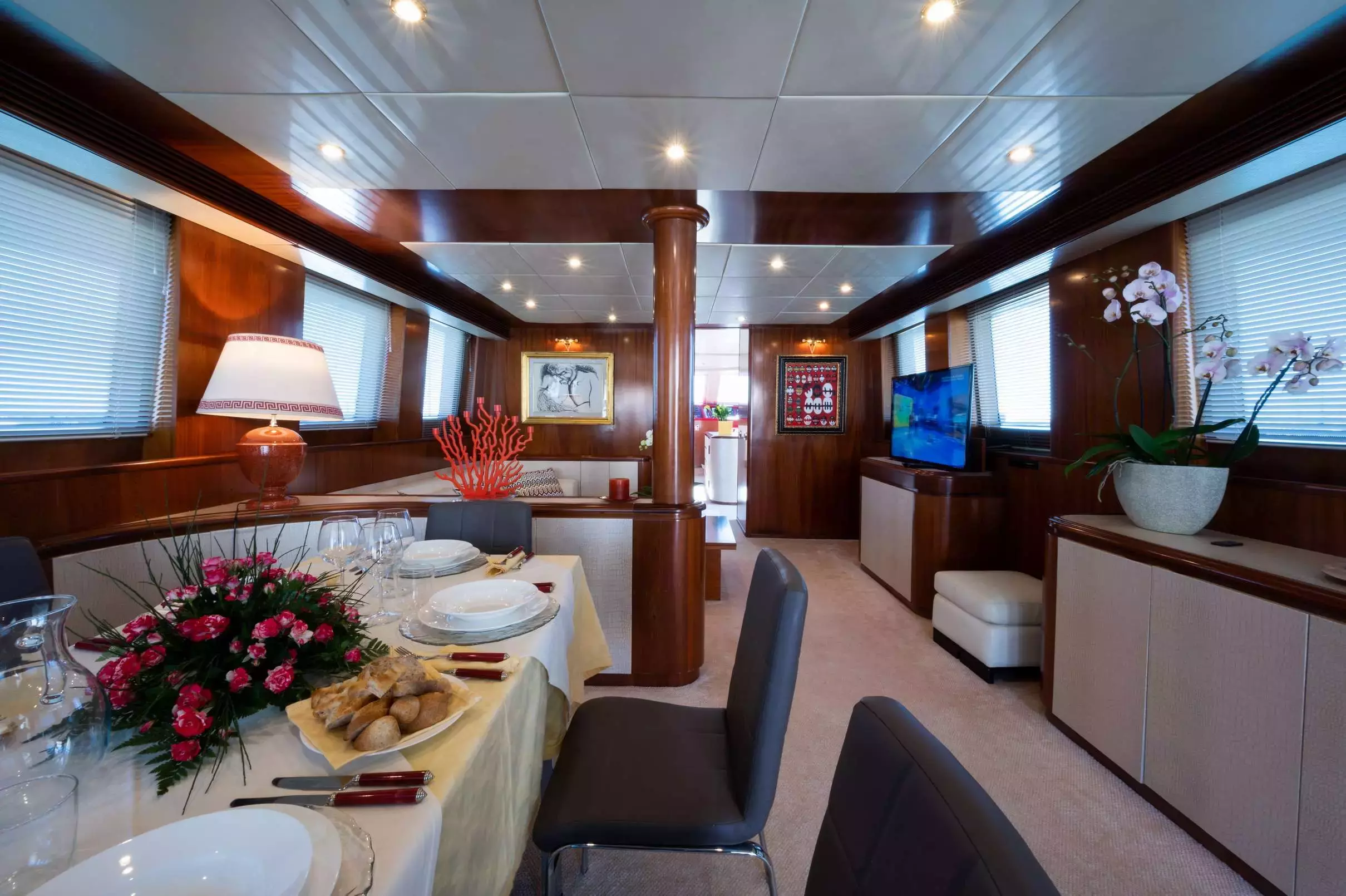 First Lady by Tecnomar - Special Offer for a private Motor Yacht Charter in Genoa with a crew