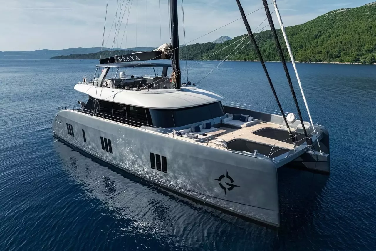 Graya by Sunreef Yachts - Top rates for a Charter of a private Luxury Catamaran in Croatia