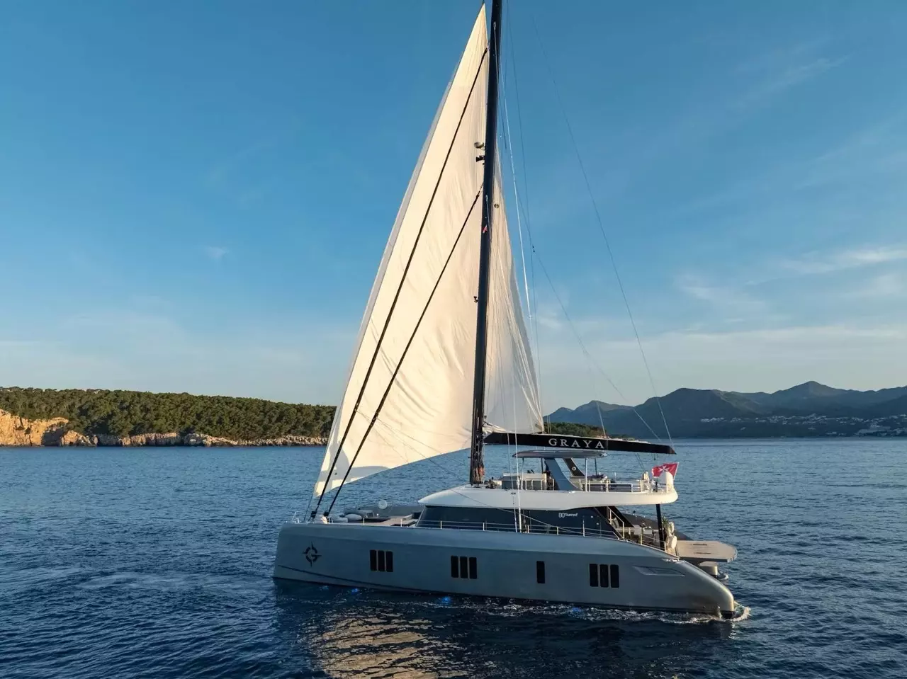 Graya by Sunreef Yachts - Top rates for a Charter of a private Luxury Catamaran in Croatia