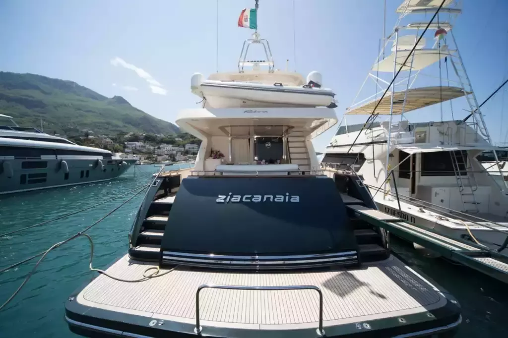 Zia Canaia by Riva - Special Offer for a private Motor Yacht Charter in Sardinia with a crew