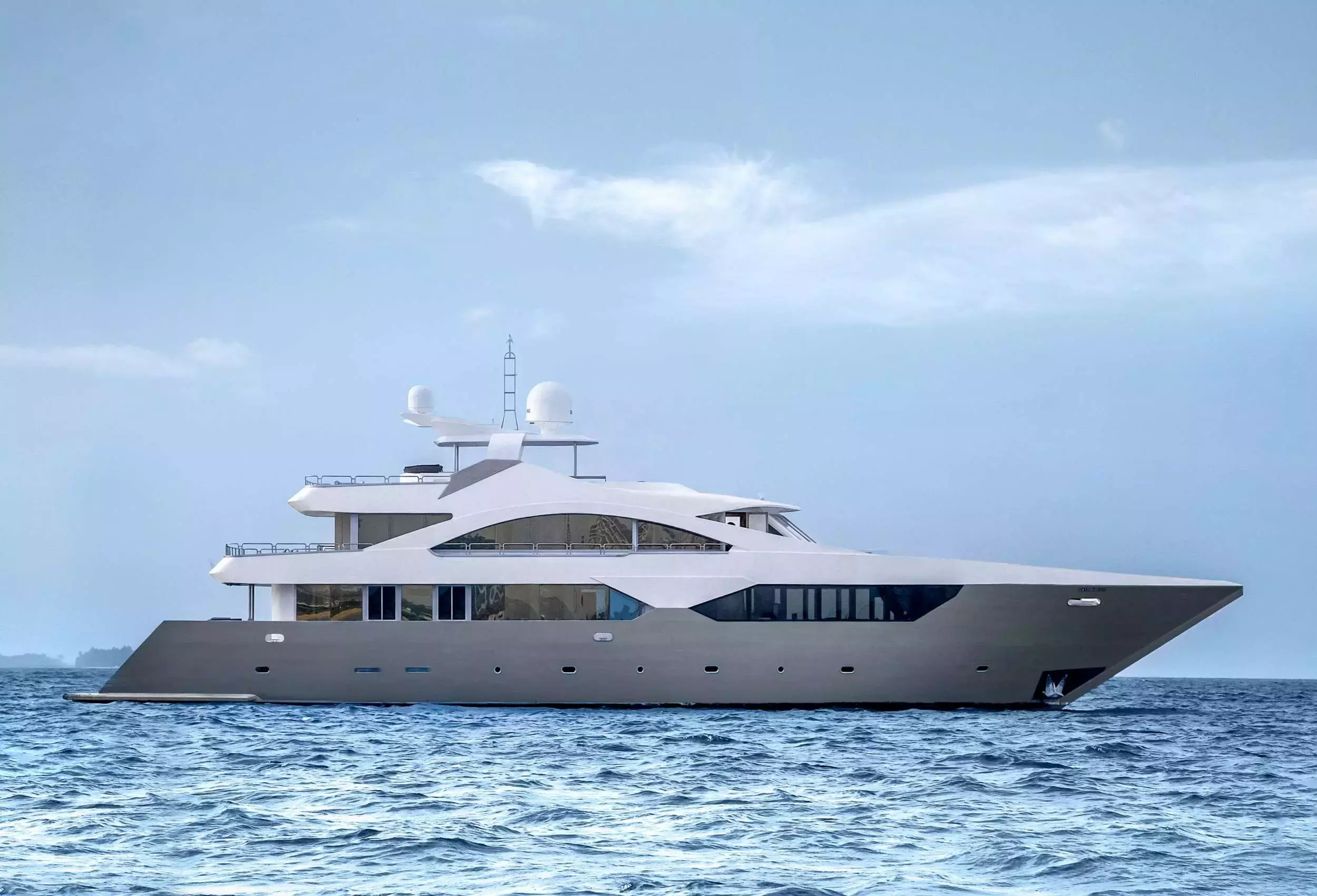 Ark Noble by Custom Made - Special Offer for a private Motor Yacht Charter in Praslin with a crew