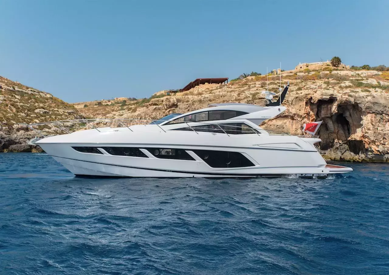 Jee-Jam by Sunseeker - Special Offer for a private Motor Yacht Charter in Gozo with a crew
